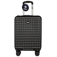 Чемодан PROFFI Tour Quattro Smart S 36 л, черный