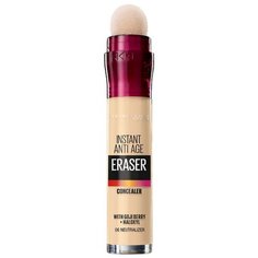 Maybelline Консилер The Eraser Eye, оттенок 06, Нейтрально-бежевый