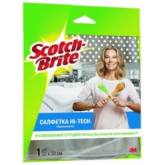 Салфетка микроволоконная Scotch-Brite "High-Tech"