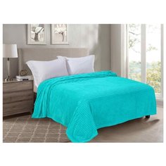 Покрывало Guten Morgen Фланель жаккард, 150 х 200 см блюмарин