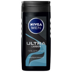 Гель для душа Nivea Ultra Carbon, 250 мл