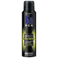 Дезодорант-антиперспирант спрей Fa Men Sport Power Boost, 150 мл