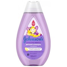 Johnsons Baby Шампунь "Сильные локоны" с витамином Е 300 мл