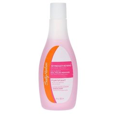 Sally Hansen Жидкость для снятия лака укрепляющая Strengthening Nail Polish Remover для мягких и тонких ногтей 236 мл