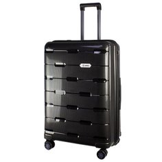 Чемодан PROFFI Tour Fashion L 98 л, черный