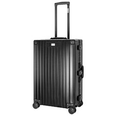 Чемодан PROFFI Luxury M 50 л, черный