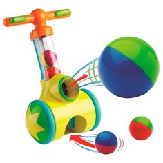 Каталка-ходунки Tomy Pic N Pop Ball Blaster (E71161) желтый/оранжевый/зеленый