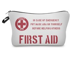 Косметичка HOMSU First Aid (PK-K-68), белый/красный