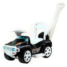 Каталка-толокар Orion Toys Ориончик (856) со звуковыми эффектами черный