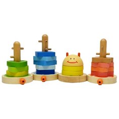 Пирамидка Blue Pink Hearts Гусеница