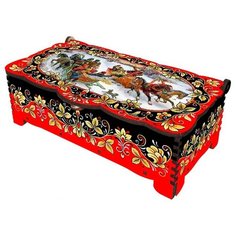 Набор конфет Кремлина Кремлинка вишенка в резной шкатулке с замком 150 г Забавы