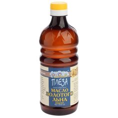 ПЛЕЗА Масло золотого льна 0.5 л