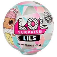 Кукла-сюрприз MGA Entertainment в шаре LOL Surprise Winter Disco Lil Sisters & Lil Pets, 559672
