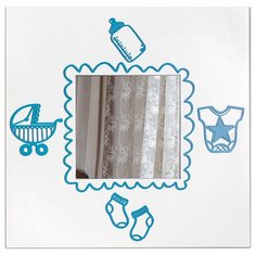 Зеркало Continent DECOR Принц Мальчики 67х67 в раме