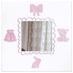 Зеркало Continent DECOR Принцесса Девочки 67х67 в раме