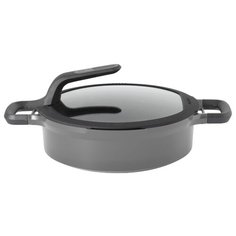Сотейник BergHOFF Gem 2307424 26 см, с крышкой, серый