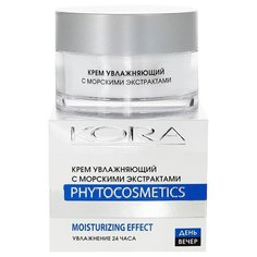 Kora Phytocosmetics Крем увлажняющий с морскими экстрактами для лица, шеи и области декольте, 50 мл КОРА