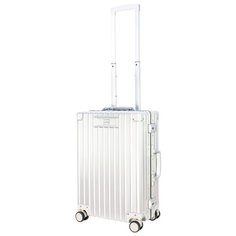 Чемодан PROFFI Luxury S 30 л, серебристый