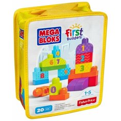 Конструктор Mega Bloks First Builders DLH85 Посчитай