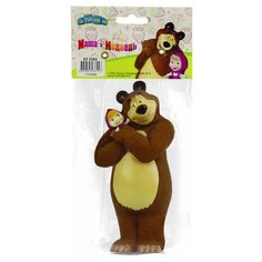 Игрушка для ванной Затейники Мишка с Машей на руках (GT3382) коричневый