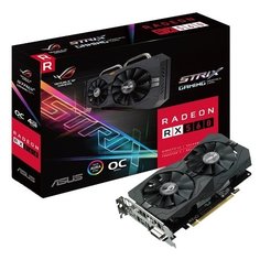 Видеокарта ASUS Radeon RX 560 1326MHz PCI-E 3.0 4096MB 7000MHz 128 bit DVI HDMI HDCP Strix Gaming OC Retail