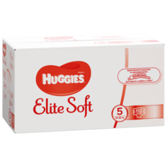 Huggies подгузники Elite Soft 5 (12-22 кг) 112 шт.