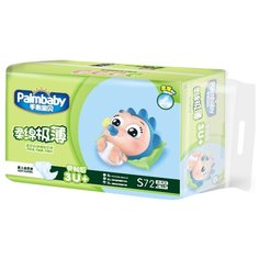 Palmbaby подгузники Ультратонкие S (3-7 кг) 72 шт.