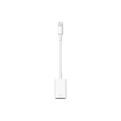 Разъем Apple USB - Lightning (MD821ZM/A) белый