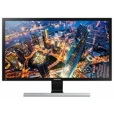 Монитор Samsung U28E590D черный / серый