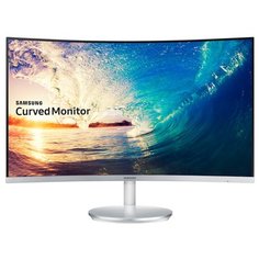 Монитор Samsung C27F591FDI серебристый