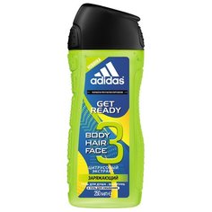 Гель для душа и шампунь Adidas Get ready! for him, 250 мл