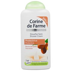 Гель для душа CORINE de FARME Защищающий с экстрактом карите, 300 мл