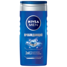 Гель для душа Nivea Men Пробуждающий, 250 мл