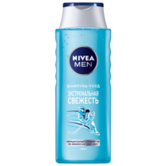 Nivea шампунь-уход Men Экстремальная свежесть с ментолом 400 мл