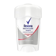 Антиперспирант крем Rexona Максимальная защита Антибактериальный эффект, 45 мл