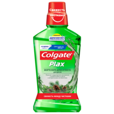Colgate PLAX Форте Кора дуба и Пихта для десен ополаскиватель полости рта, 500 мл