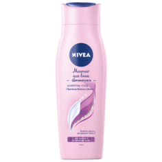 Nivea шампунь-уход Молочко для волос Здоровый блеск для тусклых и ослабленных волос 250 мл