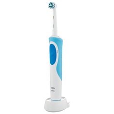 Электрическая зубная щетка Oral-B Vitality CrossAction, бело-голубой