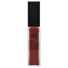 Maybelline Vivid Matte жидкая помада для губ матовая, оттенок 37