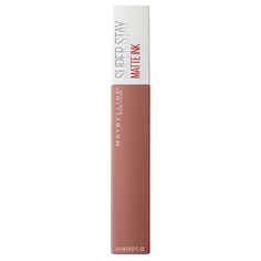 Maybelline Super Stay Matte Ink жидкая помада для губ стойкая матовая, оттенок 65, Seductress