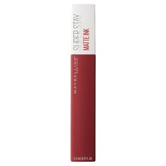 Maybelline Super Stay Matte Ink жидкая помада для губ стойкая матовая, оттенок 50, Voyager