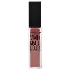Maybelline Vivid Matte жидкая помада для губ матовая, оттенок 02