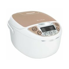 Мультиварка Moulinex MK 706A32 белый/персиковый