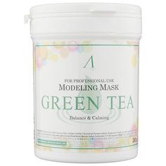 Anskin маска альгинатная Green Tea успокаивающая, 240 г, 700 мл