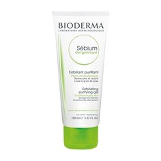 Bioderma Отшелушивающий гель Sebium Gommant Gel, 100 мл