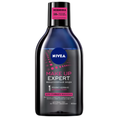 Nivea мицеллярная вода для стойкого макияжа Make-Up-Expert, 400 мл