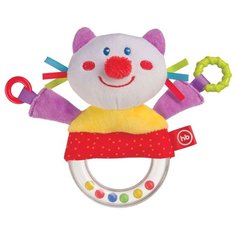 Погремушка Happy Baby Funny Kitty разноцветный