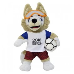 Мягкая игрушка 1 TOY FIFA-2018 Волк Забивака 21 см