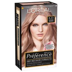 LOreal Paris Preference Feria стойкая краска для волос, 8.23, Розовое Золото