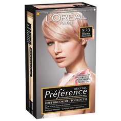 LOreal Paris Preference Feria стойкая краска для волос, 9.23, Розовая Платина